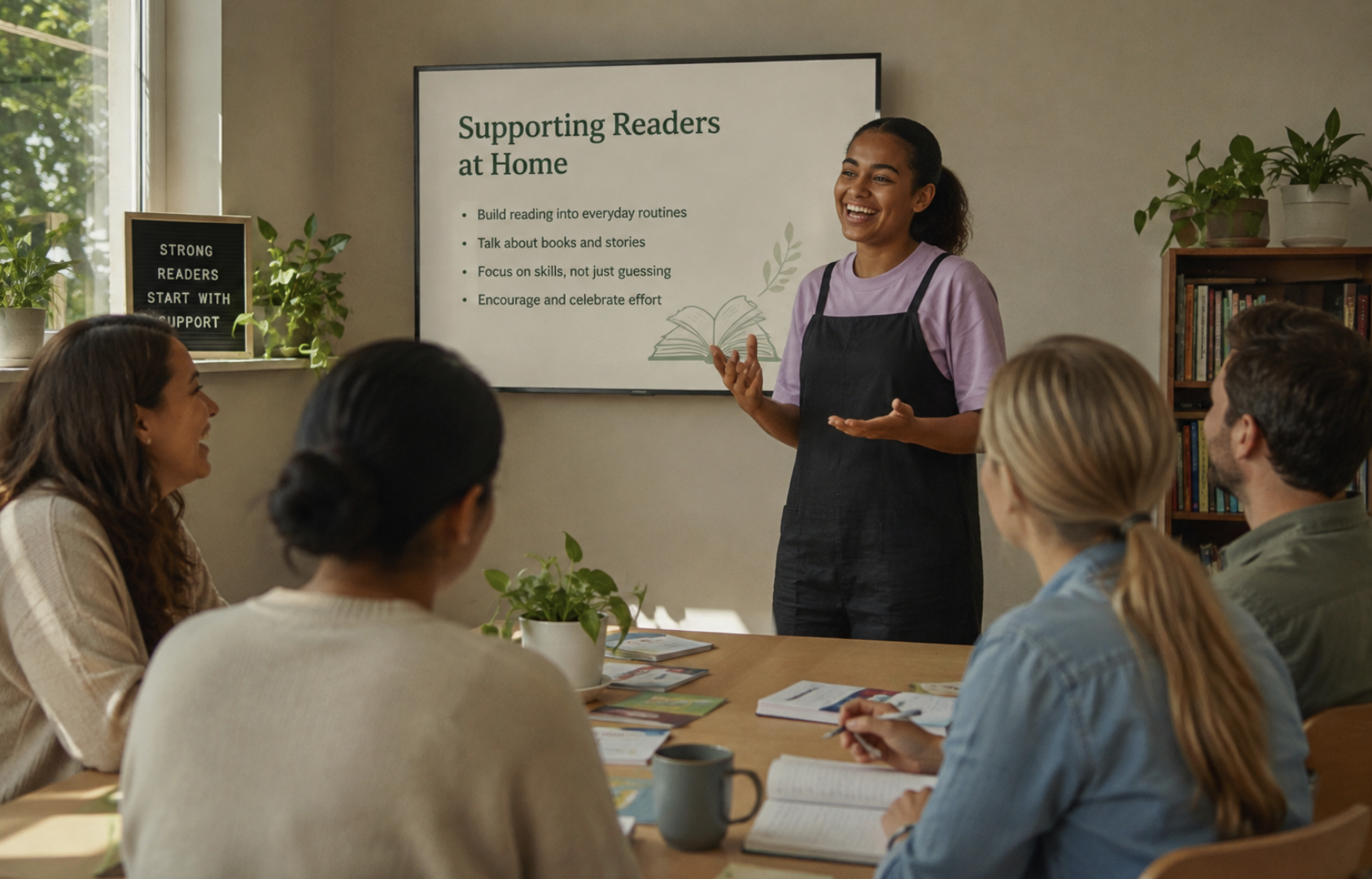 Raising Fluent Readers parent workshop